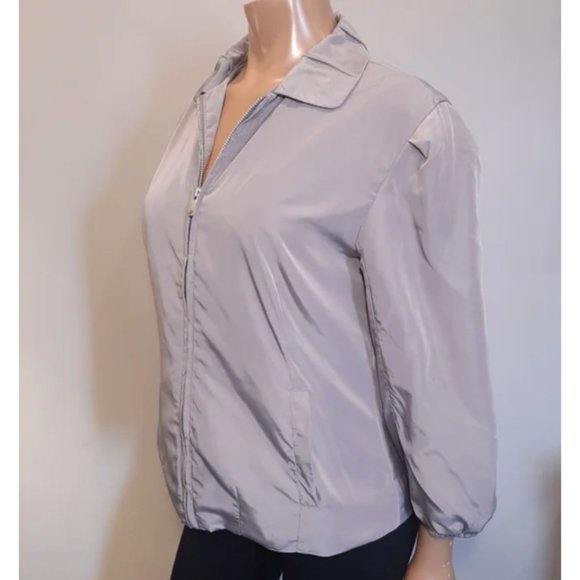 Lightweight Cropped Balloon Sleeve Jacket - Picture 5 of 16